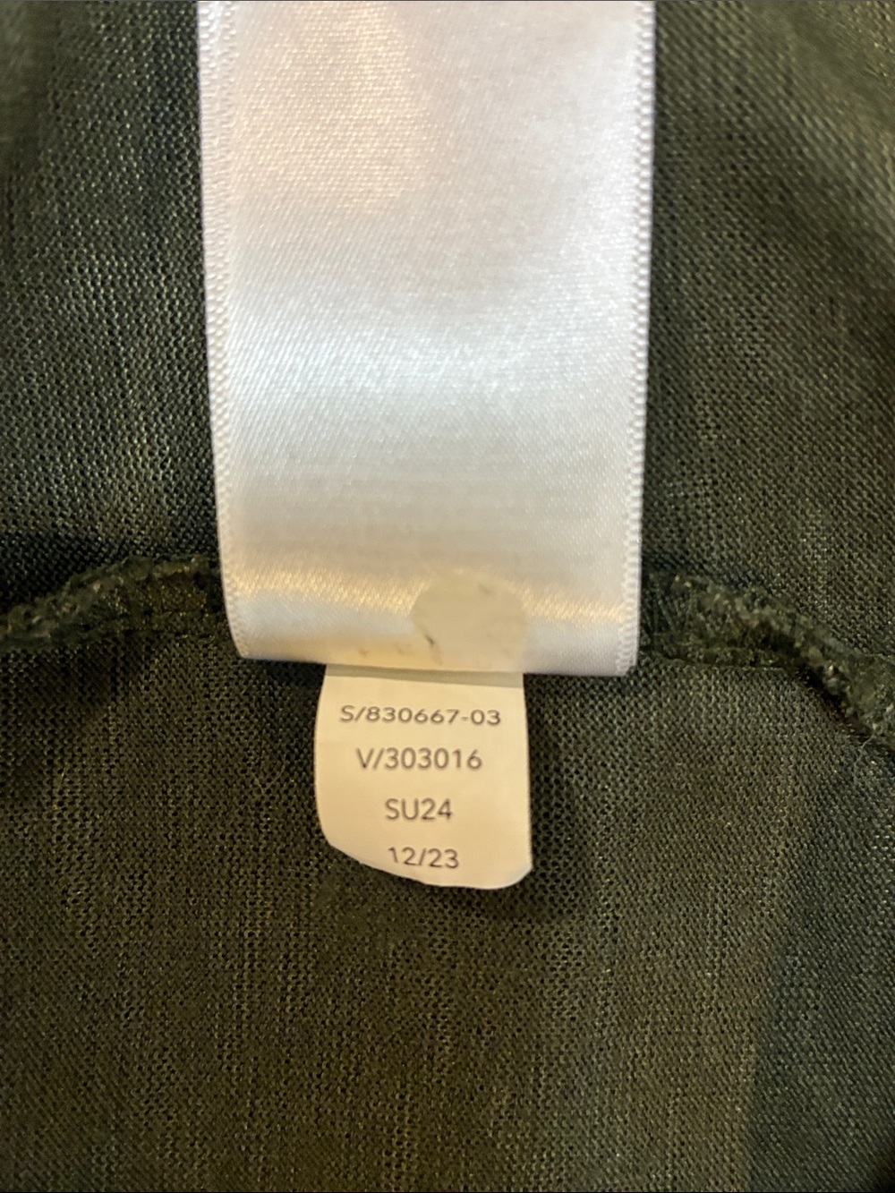 Athleta Olive Tank Top in Deep Green Size Small - Picture 7 of 7